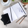 Pentalic Recycled Traveler Pocket Journal Sketchbook, 6"x8", Metallic Copper