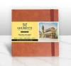  Luchetti True Flat Sketchbook, 8"x8", Cold Press, Tuscan Brown 