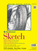 Strathmore Artist Papers Sketch Paper Pad - 300 Series - Spiral-Bound - 9 x 12
