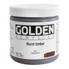 Golden Artist Colors Heavy Body Burnt Umber 16oz