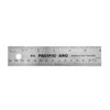  Pacific Arc Flexible Stainless-Steel Ruler, 6" Cork Back 