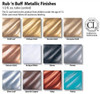 American Art Clay Co Amaco - Rub n Buff Metallic Finishes - Silver Leaf