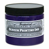 Jacquard - Professional Screen Printing Ink - 4 oz Jar - Opaque Violet