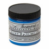 Jacquard - Professional Screen Printing Ink - 4 oz Jar - Opaque Blue