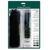  Faber-Castell 9000 Artist Graphite Drawing Set, Includes Carrying Case, Eraser, & Sharpener 
