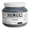 Golden Artist Colors Heavy Body Mars Black 32oz