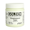 Golden Heavy Body Acrylic, 4oz. Jar, Phosphorescent Green