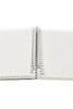 Fabriano EcoQua Spiral-Bound Notebook, 5.83" x 8.27", A5, Grid, 70 Sheets, Lime