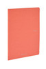 Fabriano EcoQua Notebook, 8.27" x 11.69", A4, Grid, 40 Sheets, Flamingo