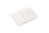 Fabriano EcoQua Notebook, 8.27" x 11.69", A4, Lined, 40 Sheets, Grey
