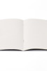 Fabriano EcoQua Notebook, 8.27" x 11.69", A4, Lined, 40 Sheets, Black