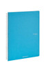 Fabriano EcoQua Spiral-Bound Notebook, 8.27" x 11.69", A4, Blank, 70 Sheets, Tur