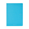 Fabriano EcoQua Notebook, 5.83" x 8.27", A5, Blank, 40 Sheets, Turquoise