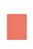 Fabriano EcoQua Spiral-Bound Notebook, 5.83" x 8.27", A5, Blank, 70 Sheets, Flam