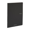 Fabriano EcoQua Notebook, 5.83" x 8.27", A5, Blank, 40 Sheets, Black