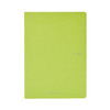 Fabriano EcoQua Notebook, 5.83" x 8.27", A5, Blank, 40 Sheets, Lime