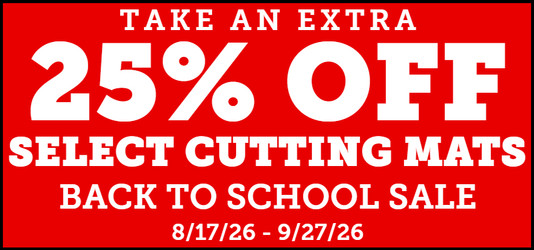 Select Cutting Mats Extra 25% off