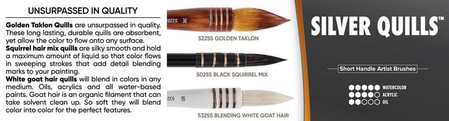 Atelier Quills Short Handle Atelier Quills Short Handle