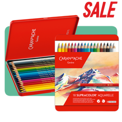Caran d'Ache Colored Pencils 20% off list