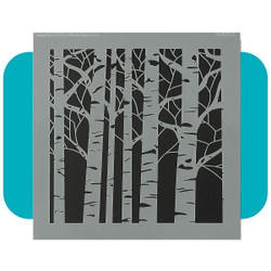 Birch Forest Mini Craft Stencils