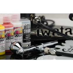 Angelus Airbrush Combo Kit - Airbrush + Compressor | Paint Supply