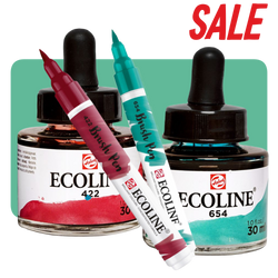Ecoline Watercolors & Markers 25% off