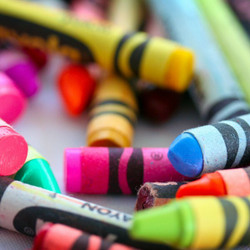 Crayon Stix ® | Sturdy crayons that won't roll off the table!