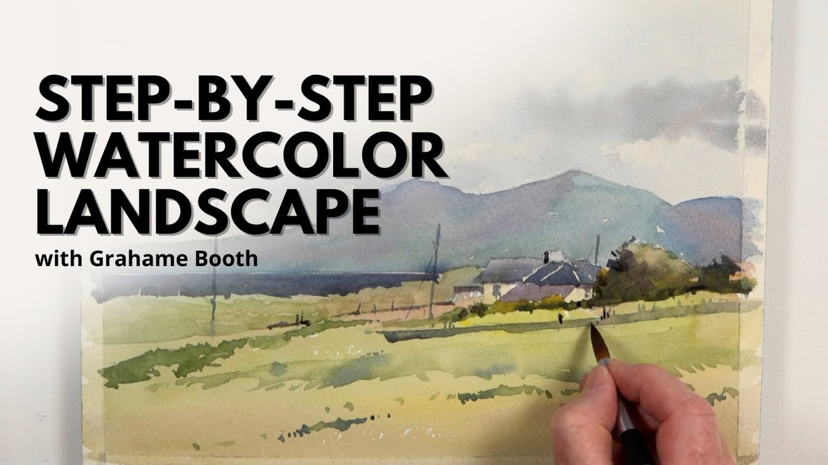 Paint a Watercolor Landscape of Ireland