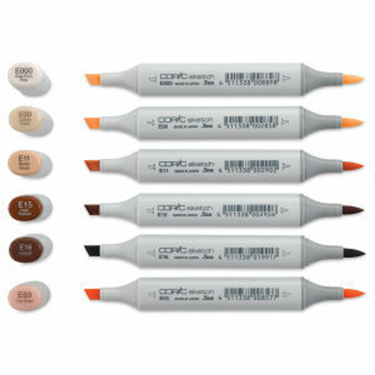 COPIC Sketch Marker Perfect Secondary Set of 6 Colors 