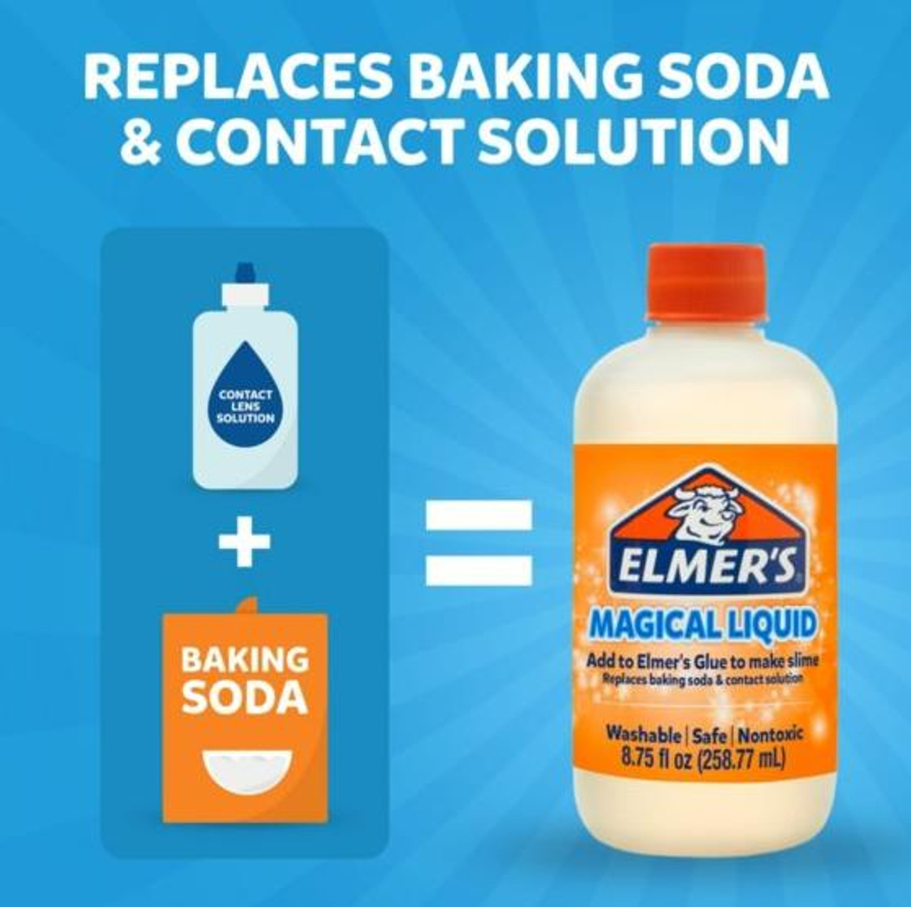 Buy Elmer's Glue Slime Magical Liquid Slime Activator Solution