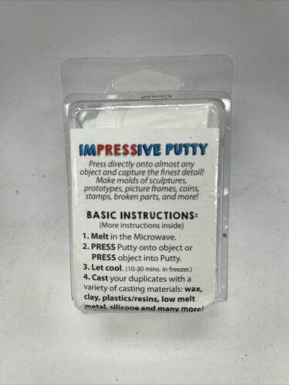 Plasti-Tak Mounting Putty, The Original Re-Usable Adhesive, Non-Drying,  White, 3oz