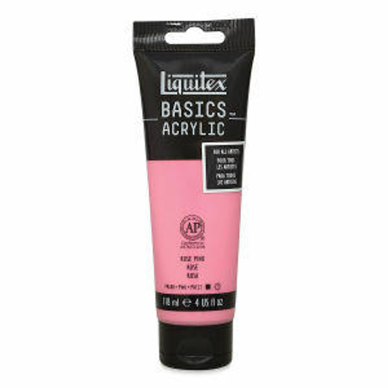 Liquitex Basics - Rose Pink, 4 oz tube