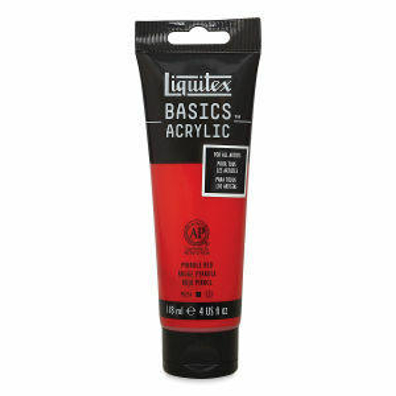 Liquitex BASICS Acrylic Color, 4 oz. Tube, Pyrrole Red - Sam Flax Atlanta