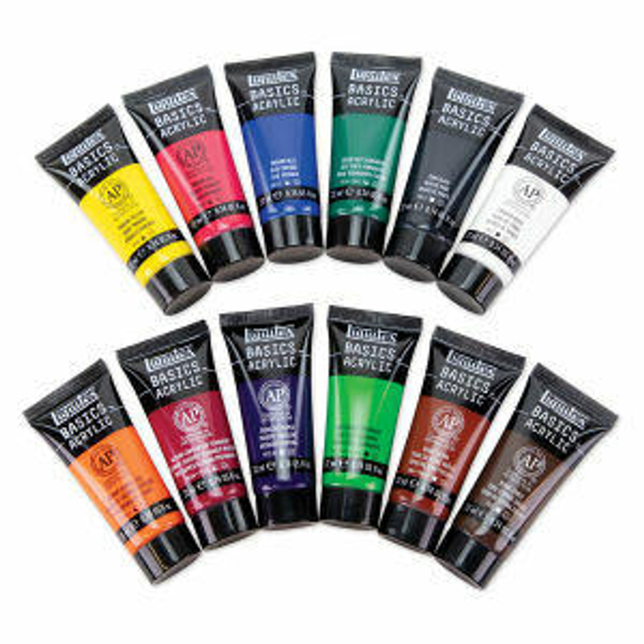 Summersoap Mini Acrylic Color 12 colors Paint Set (3mlx12) Mix Color  Activity Additional Basic Color for