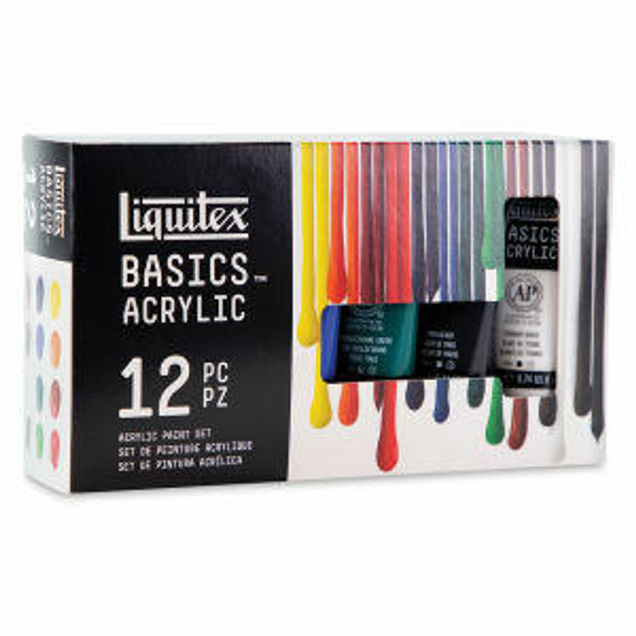 Liquitex Basics Acrylic Set - Color Mixing, Set of 8