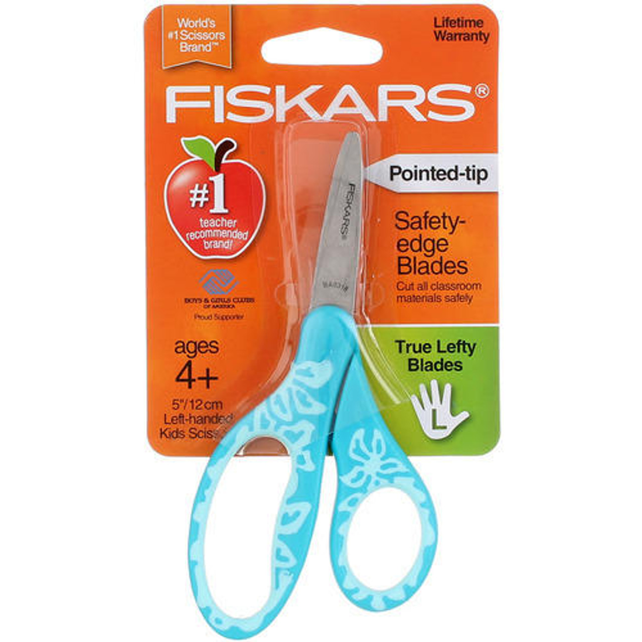 Fiskars Softgrip Left-handed Pointed-tip Kids Scissors (5 in.) - Sam Flax  Atlanta