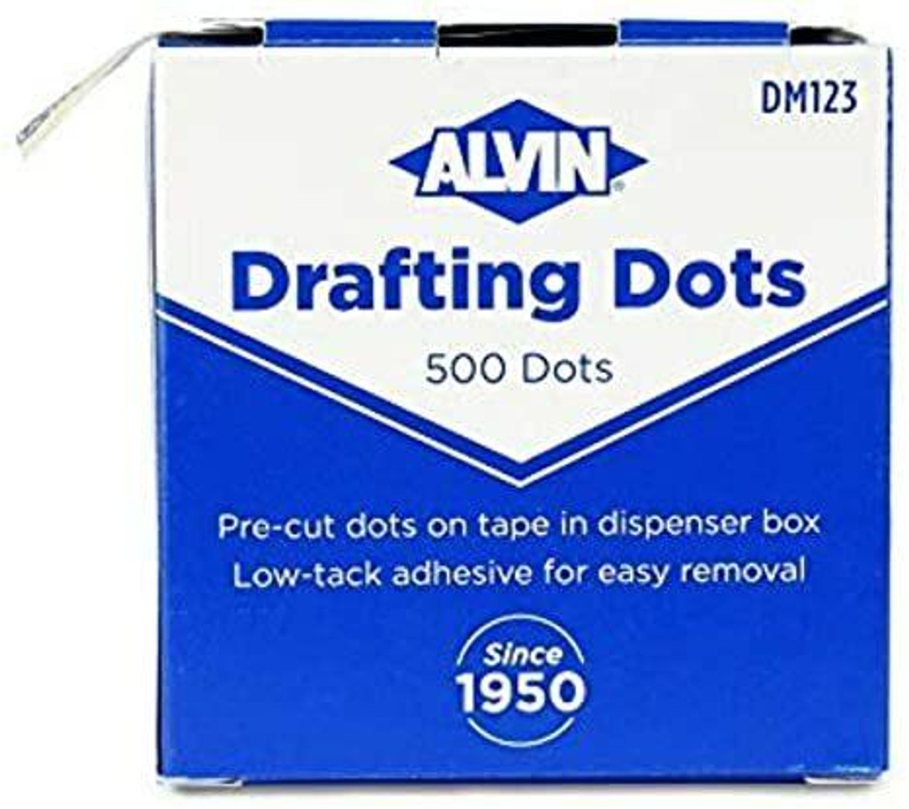 Alvin Drafting Dots, Low-Tack, Repositionable, 500/Box - Sam Flax