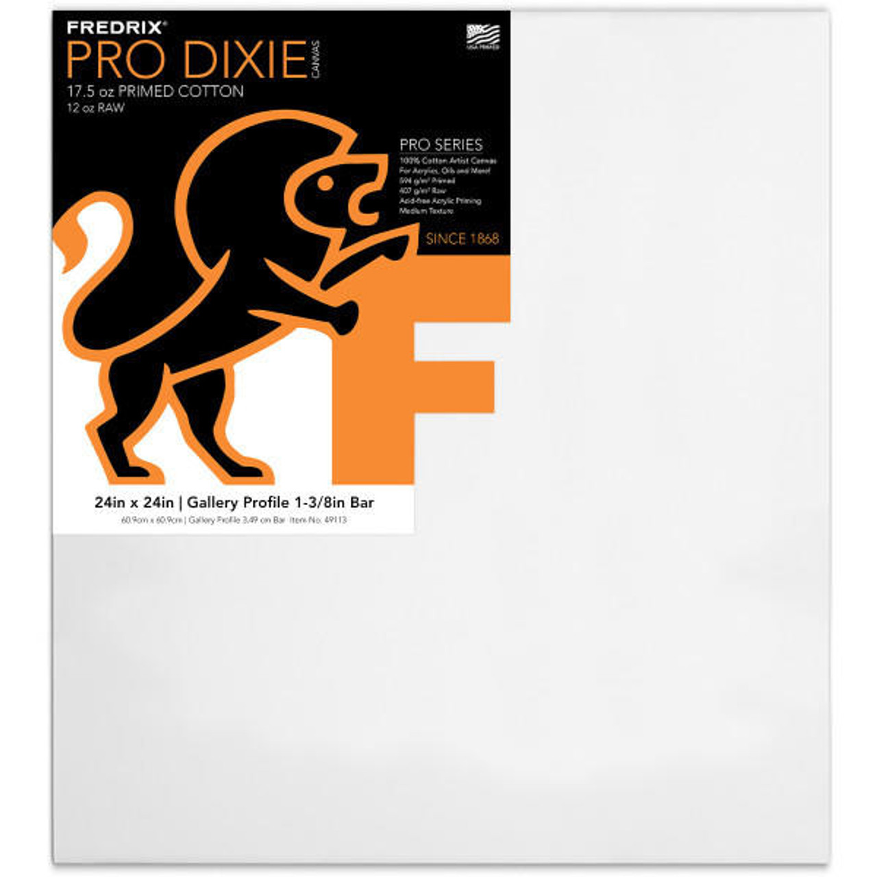 Pro Series 12Oz Dixie Stretched Canvas 11X14 1-3/8 Bars - Sam Flax Atlanta
