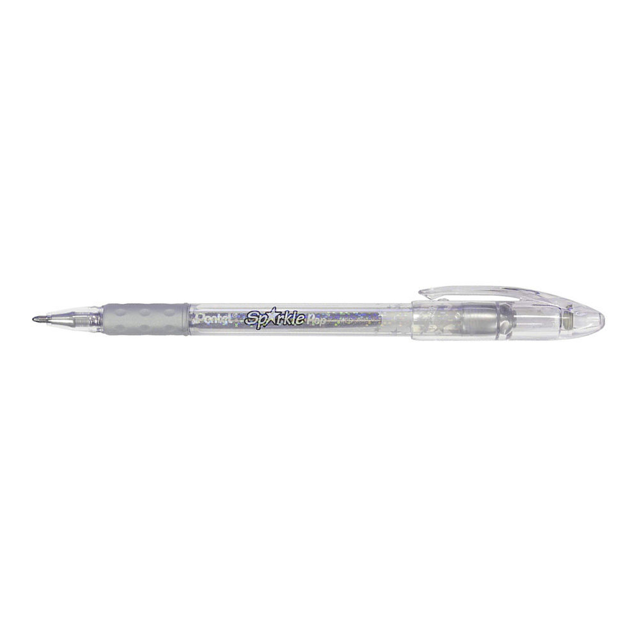 Sparkle Pop Metallic Gel Pen 1.0Mm Silver / Silver - Sam Flax Atlanta