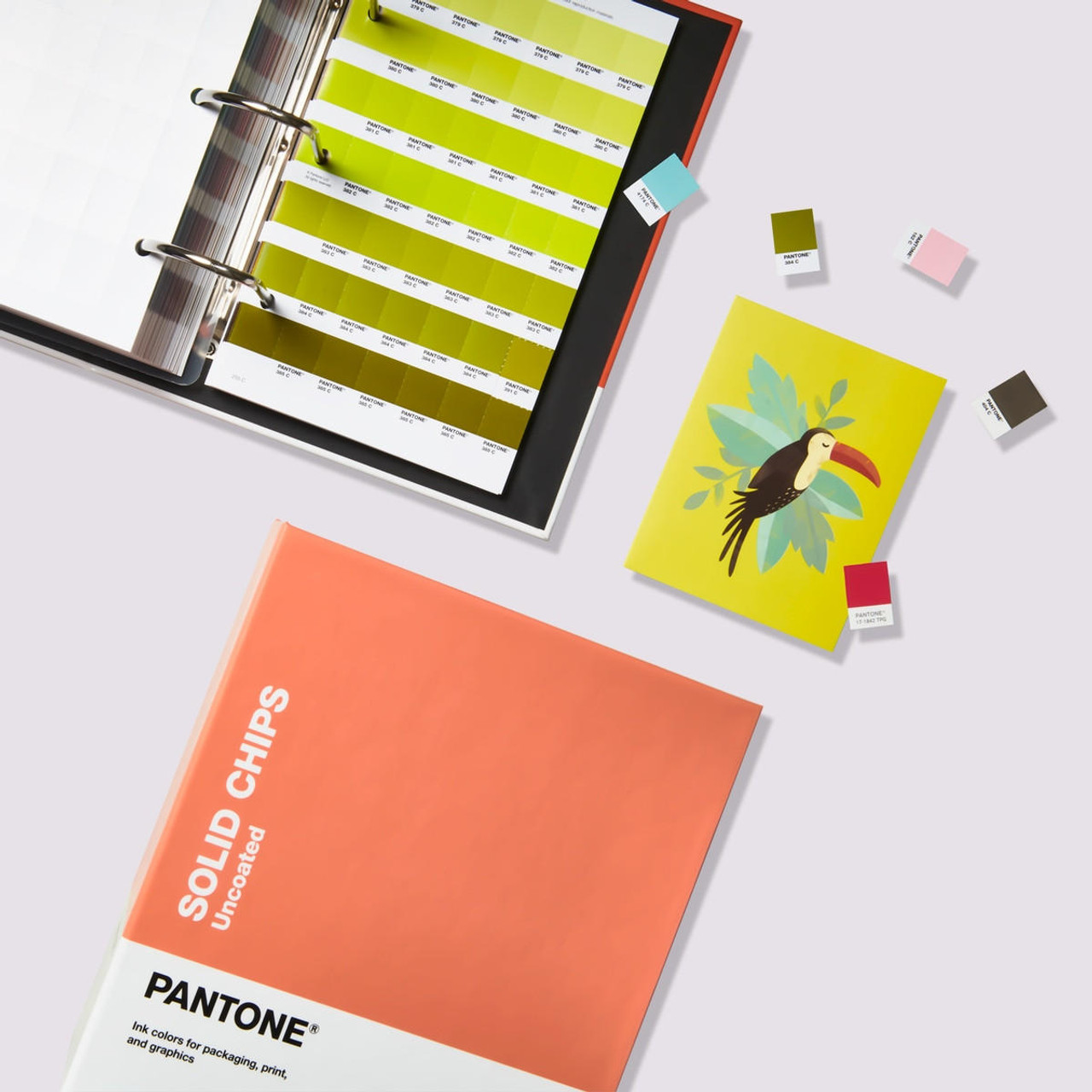 パントーンソリッドチップス PantoneSolidChips uncoated PANTONE® USA | Solid Chips Supplement | Coated & Uncoated