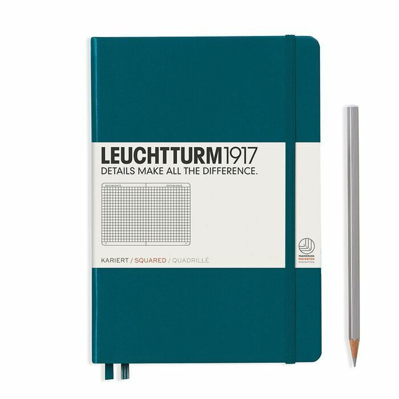 Leuchtturm A5 Medium Hardcover Notebook Mint Green