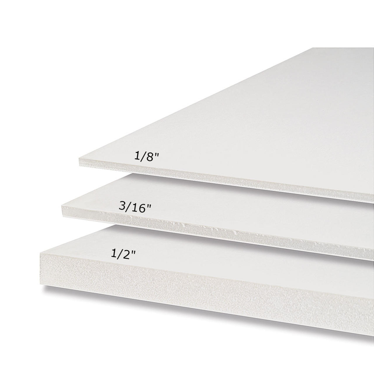 Extra Thick 1 White Gator Board Packs  Purchase 1 Extra Thick White  Gatorfoam Board Packs in Pre-Cut Sizes Online at