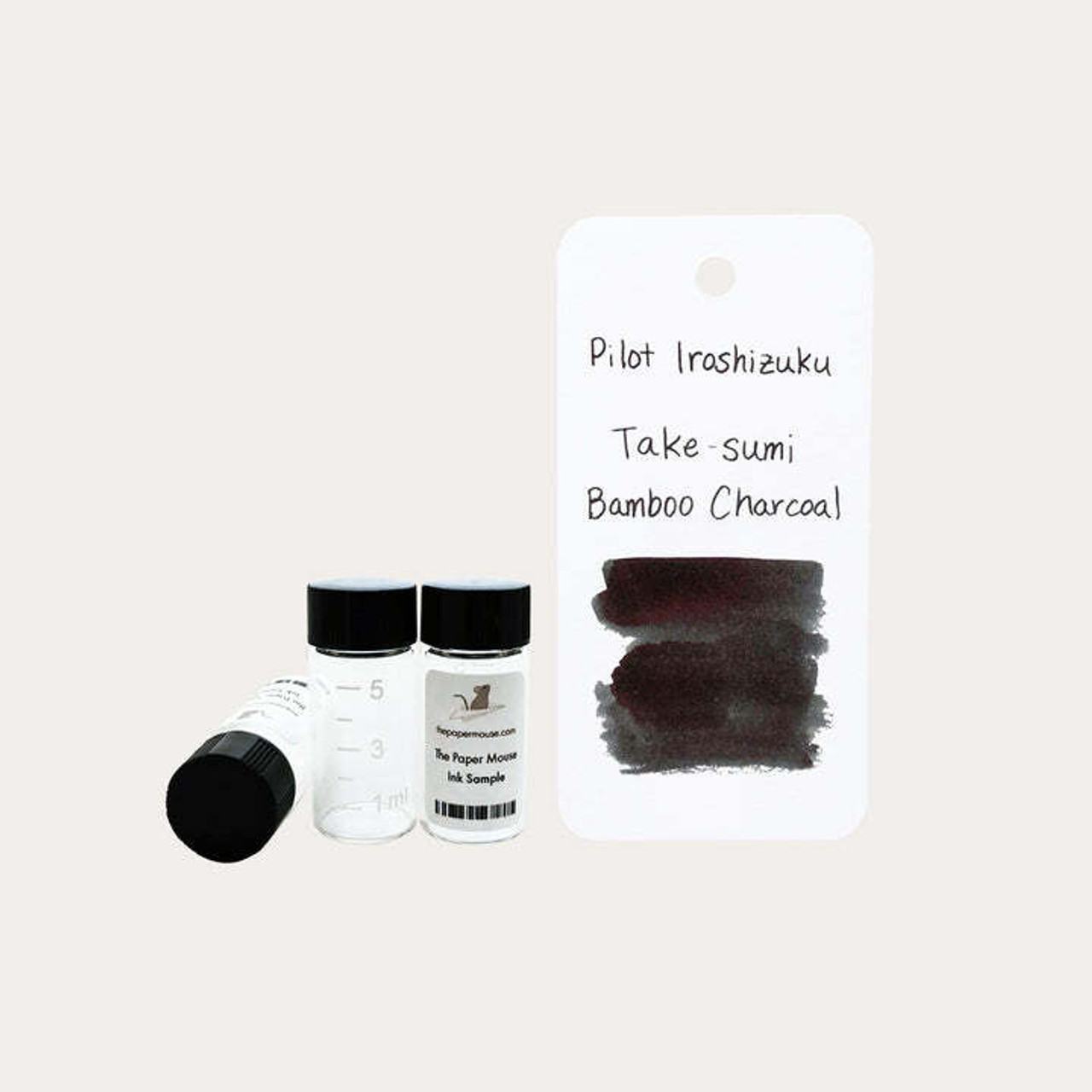 Pilot Iroshizuku Ink Take-Sume (Charcoal Black) 50mL - Sam Flax Atlanta