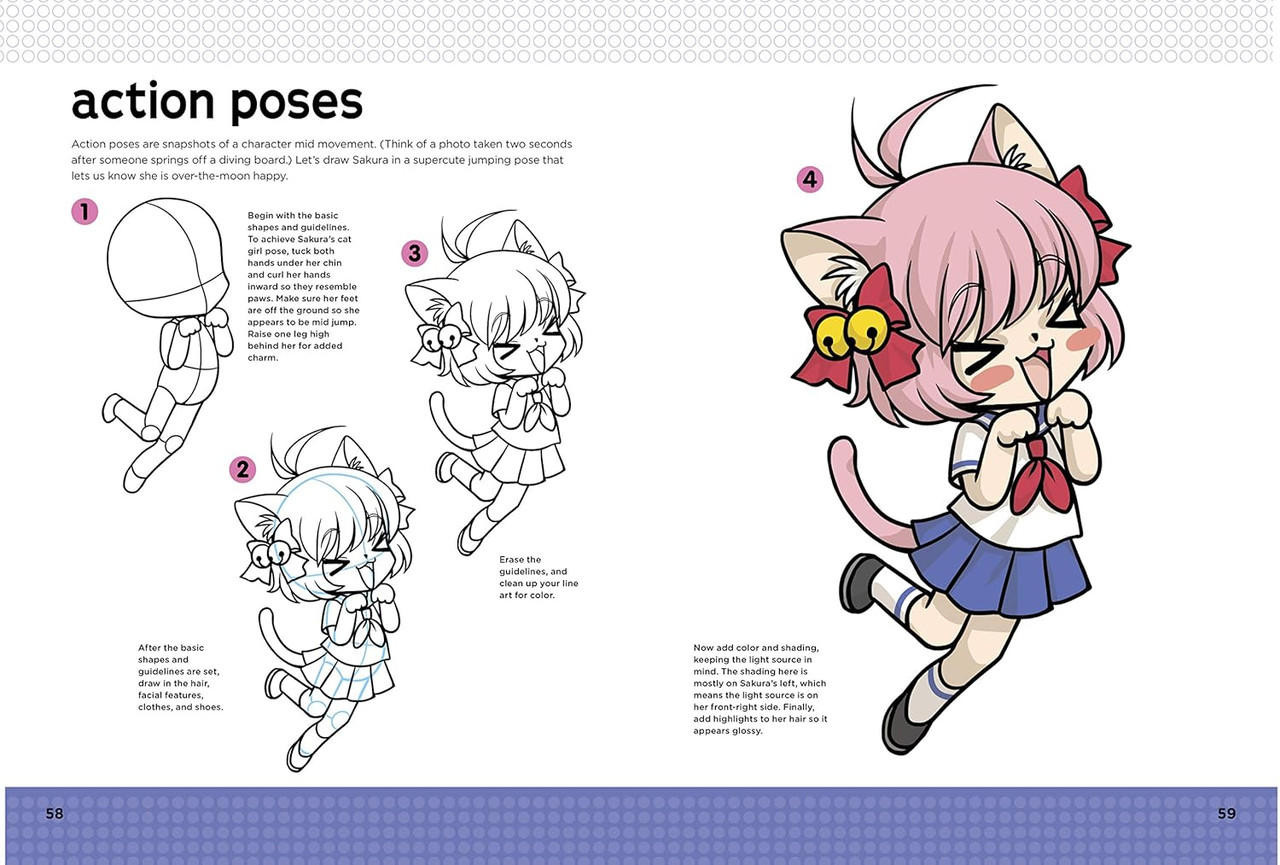 You Can Draw Books - Manga Chibis - Sam Flax Atlanta