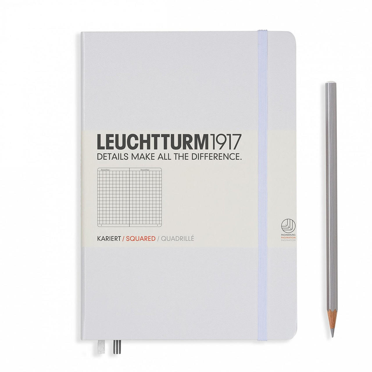 Leuchtturm1917 Medium A5 Notebook - Lilac, Dot Grid