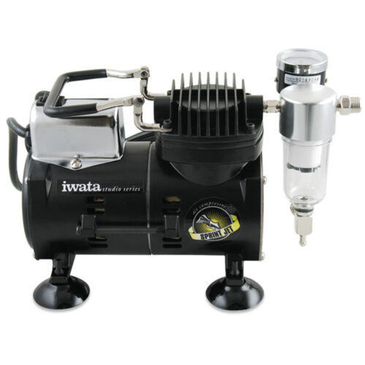 Iwata Modeller Airbrush Kit with Silver Jet Compressor