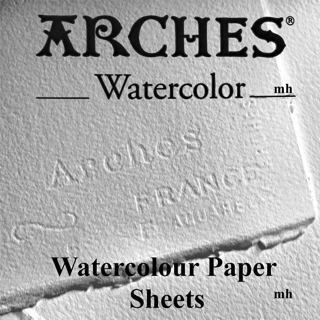 Arches vs. Hahnemühle Watercolor Paper 