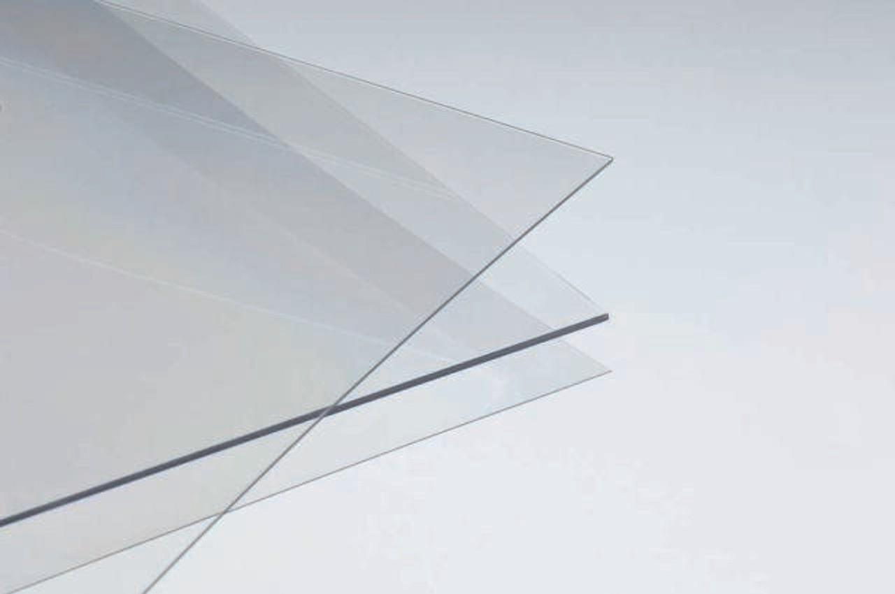040 Clear Acetate Butyrate PETG Plastic Sheets for Canopy or Windows (2)
