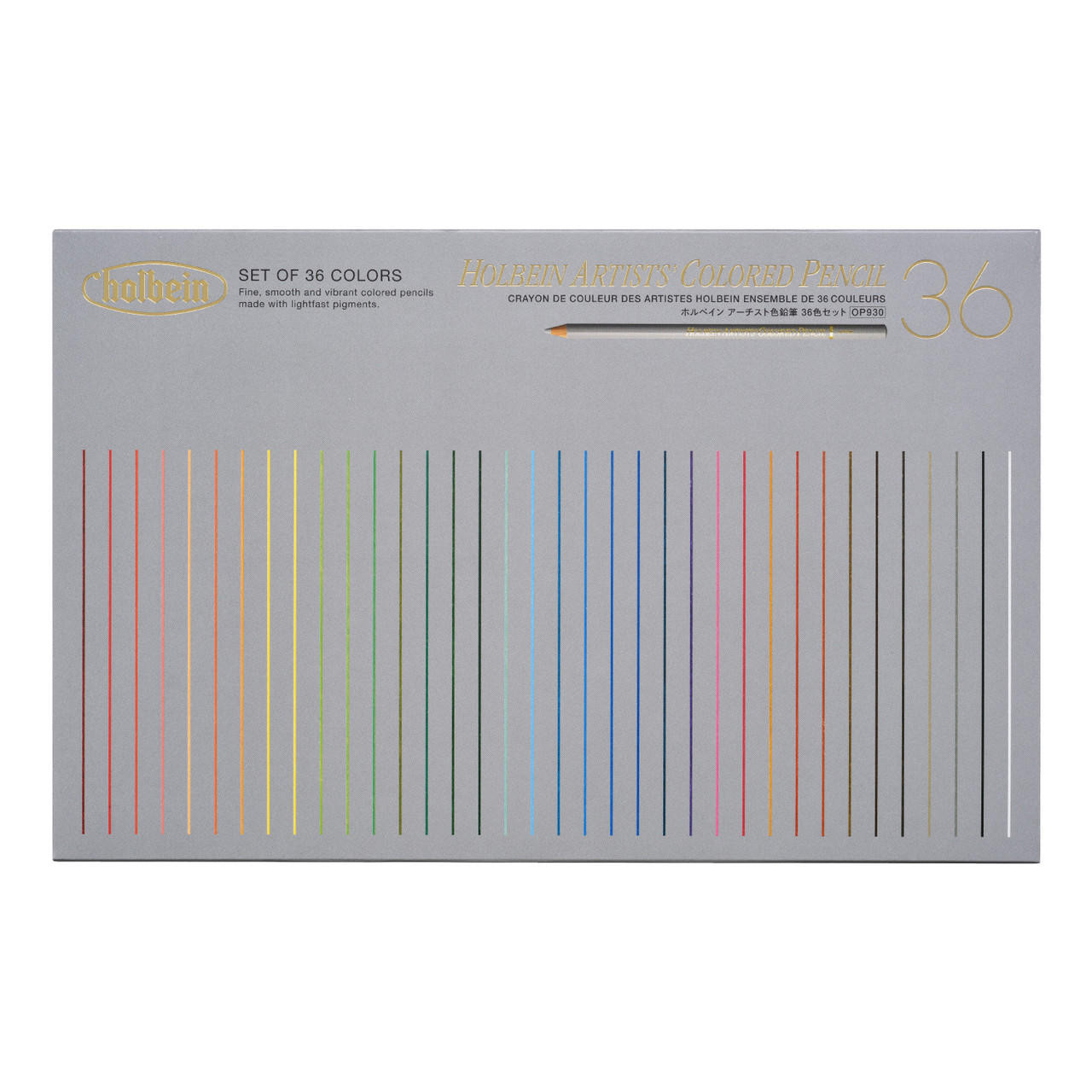 Holbein Artists Colored Pencil 36 Colors Set