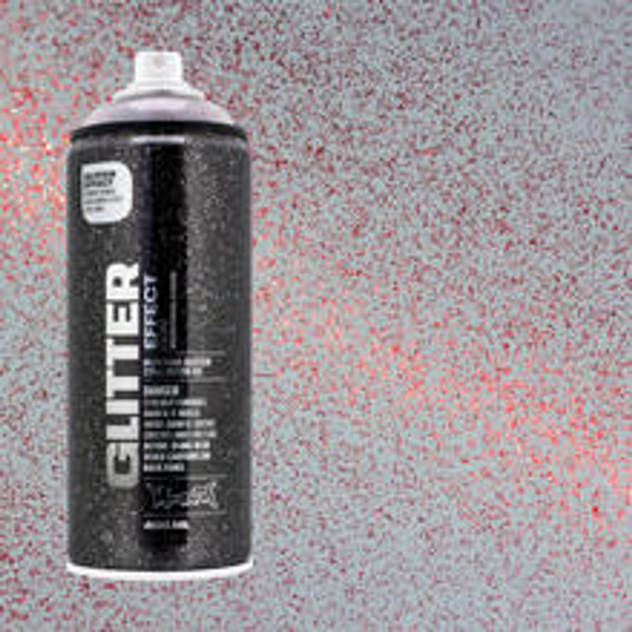 Montana Cans GLITTER EFFECT Spray Paint, 400ml, X-Mas Red - Sam